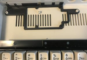 Plastic holder for Raspberry pi