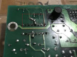 Broken trace repair