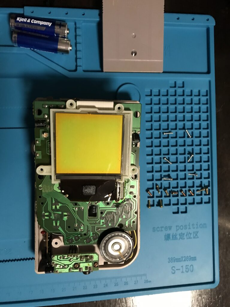 Gameboy vertikala linjer fix 1